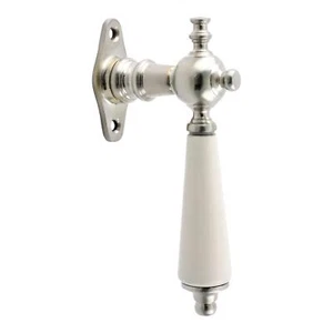 JCB manija de ventana histórica níquel mate porcelana historicismo NUEVO - Imagen 1 de 1