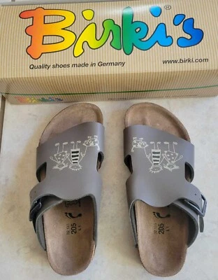 Zueco Birkenstock Niños Birkis Andros BIRKO-FLOR Niños Gris Talla EU 32  Foto 1 de 4
