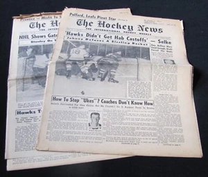 2 números THE HOCKEY NEWS FEBRERO DE 1960 - Imagen 1 de 5