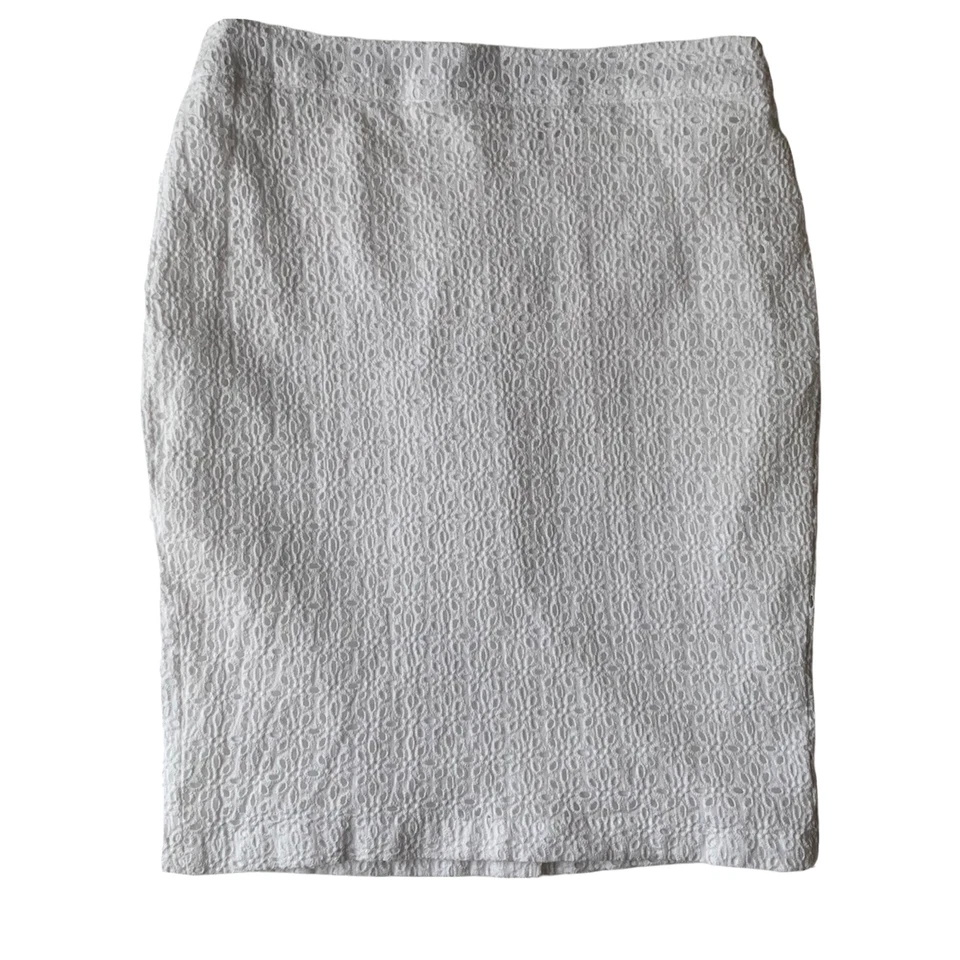 Falda lápiz para mujer talla 6 Saint Tropez oeste blanca ojales cabaña hada caprichosa Foto 1 de 4