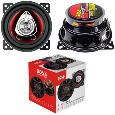 2 Boss Audio Systems CH4220 Lautsprecher Koaxial 2 Vie Ab 100 MM 100 Watt RMS - Bild 1 von 4