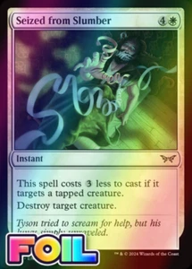 x1 Beschlagnahmt aus Slumber DSK Duskmourn MTG 28 FOIL COMMON M/NM 1x - Bild 1 von 1