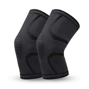 Unisex NHS Sleeve Brace Patella Arthritis Knee Support Compression Sleeves 1PAIR - Picture 1 of 7