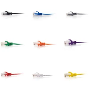 15 Fuß (4,57 m) Cat6 Snagless (UTP) Slim Ethernet Netzwerk Patchkabel - C2G - Bild 1 von 21