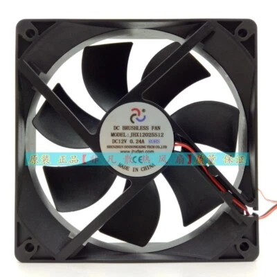 JHX JHX12025S12 12V 0.24A 12CM 12025 Cooling Fan - Image 1 of 3