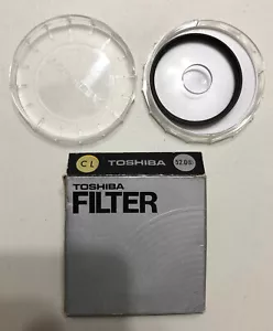 52mm Screw-In Filter TOSHIBA CL CLEAR CENTER SPOT Made in Japan W/ Case And Box - Picture 1 of 12