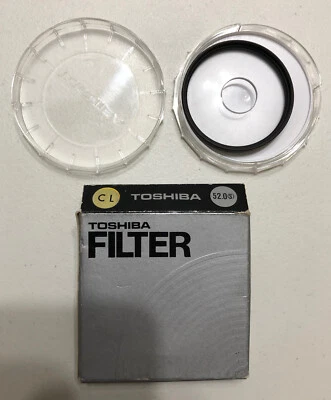 52mm Screw-In Filter TOSHIBA CL CLEAR CENTER SPOT Made in Japan W/ Case And Box - Image 1 of 4