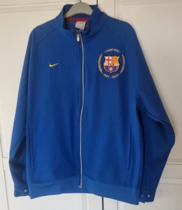 Nike FC Barcelona Track Jacket Camp Nou 1957-2007 Blue Mens Size Medium - Picture 1 of 14