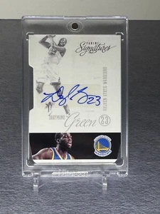 DRAYMOND GREEN 2012-13 PANINI SIGNATURES DIE CUT AUTOGRAPH AUTO ROOKIE WARRIORS - Picture 1 of 2