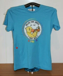 DALLAS FORT WORTH CRAFT BEER & PRIDE T-Shirt Medium, Blue - Picture 1 of 6