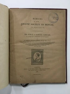 Grierson, Sir George Abraham: Ormuri Or Bargista Language. Asiatic Society. 1918 - Imagen 1 de 12
