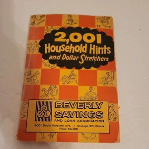 1957 BeverlySavingsAns Loan Giveaway,2001 Household Hints Dollar Stretchers  - Picture 1 of 6