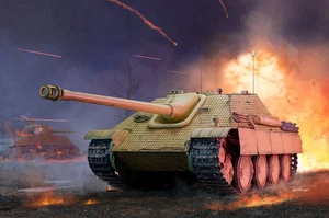 Trompetista 934: alemán Sd.Kfz 173 Jagdpanther versión temprana en 1:16 - Imagen 1 de 8