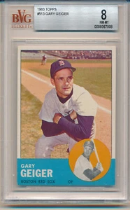 1963 Topps Gary Geiger (#513) BVG8 BVG - Picture 1 of 2