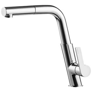 Hohe Küchenarmatur Küchen Wasserkran Wasserhahn mit ausziehbarem Schwenkauslauf - Bild 1 von 2