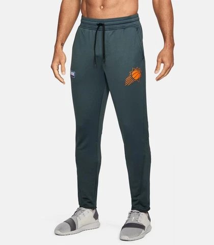NWT - UNDER ARMOUR 'NBA COMBINE BASELINE TAPERED' SUNS 1301984-221' Gray - S Cover