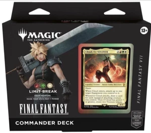 MTG Final Fantasy VII Commander Deck Limit Break Sellado de Fábrica, Nuevo En Mano RTS - Imagen 1 de 3