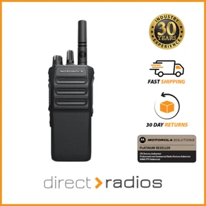 Motorola R7 NKP Premium VHF Digital Two Way Radio Walkie Talkie Handheld - Picture 1 of 4