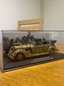 Collectible military german car Afrika Korps 1:43 model WWII DeAgostini - Picture 1 of 7