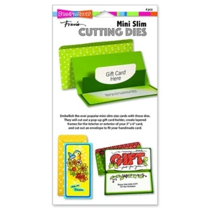 Stampendous "Mini Slim Die Set" DCP1025 Cardmaking Dies, Envelopes & Gift Cards - Picture 1 of 4