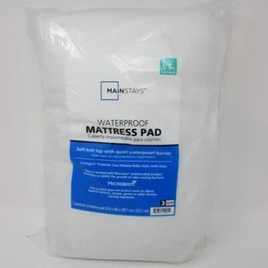Mainstays Waterproof Mattress Pad Twin/Twin XL 39" x 80" - Picture 1 of 5
