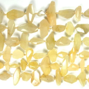 Dakota Stones Yellow Hematoid Mixed Beads Gemstones. 8" Strand. YHQ8-25SC-8 - Picture 1 of 1