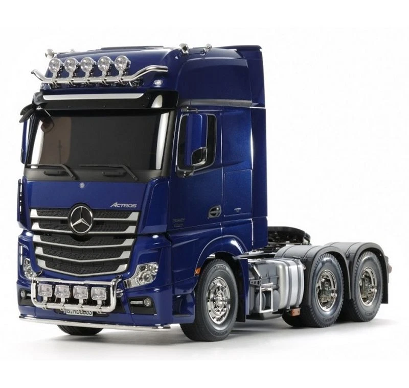 Tamiya 56354 1:14 RC Truck MB Actros 3363 Giga Space Pearl Blue Ed. 300056354 - Bild 1 von 1