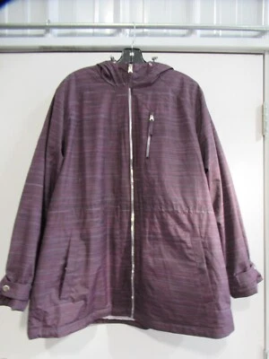 Chaqueta Free Country Mujer Ligera, Super Softshell Morado Talla 1X Foto 1 de 4