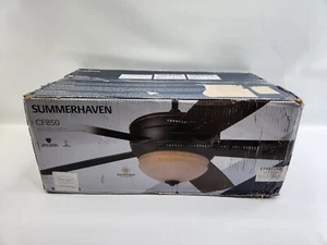 CF850VNB Emerson Ceiling Fan w/ Light New 52" Kathy Ireland Summerhaven - Picture 1 of 7