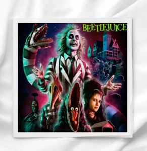 Panel de tela Beetlejuice para acolchado costura artesanía edredón bloque BJ05 - Imagen 1 de 2