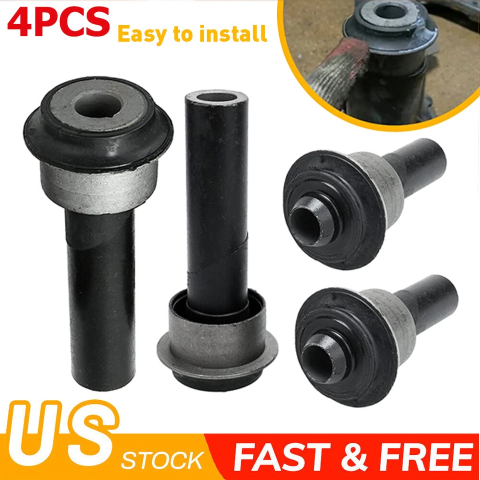 Kit de bujes de travesaño de subchasis delantero duraderos para Nissan Rogue 08-15 4 piezas Foto 1 de 4