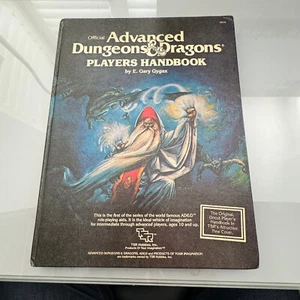Advanced Dungeons & Dragons D&D Players Handbook TSR UK Hardback Printing - Picture 1 of 11