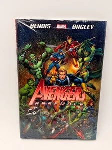 AVENGERS ASSEMBLE by Bendis & Bagley ~ MARVEL HARDCOVER NEW SEALED - Picture 1 of 2