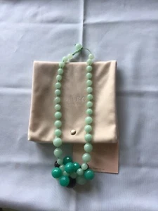Lola Rose / Nikki & Me green amazonite necklace BNWT - Picture 1 of 3