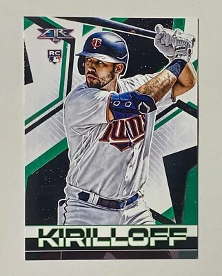 2021 Topps Fire Alex Kirilloff RC #60 Minnesota Twins - Image 1 of 2