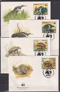 F1855 - Paraguay  1988 - FDC - Animal  (WWF/WNF) - Imagen 1 de 1