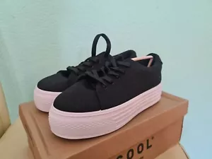 Zapatillas de mujer COOLWAY plataforma de lino plataforma 37 nuevas con embalaje original - Imagen 1 de 6