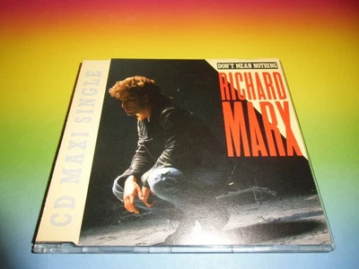 Richard Marx - Don't Mean Nothing *1987*UK* TOP ITALO*POP*ROCK MAXI-CD-SEHR GUT! - Bild 1 von 2