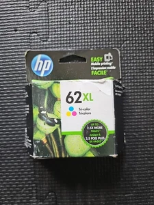 HP 62XL Tri Color Tintenpatrone Original Original 11/2018 Neu Versiegelt - Bild 1 von 3