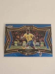Campo de fútbol Endrick 2024-25 Panini Select FIFA nivel #225 azul Lazer Prizm  - Imagen 1 de 2