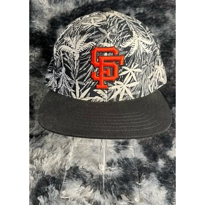SF Giants Floral Tropical Cooperstown Collection American Needle Strap Back Cap - Image 1 of 4