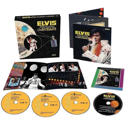 3 CD – 1 Blu-ray Set - Aloha From Hawaii Via Satellite -  Elvis Presley NEU!! - Bild 1 von 4