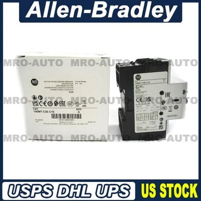 ALLEN BRADLEY 140MT-C3E-C10 690V 6.3-10A (WH) NSMP NEW US Free Tax - Image 1 of 4