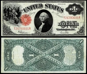 1917 $1 LARGE SIZE~LEGAL TENDER NOTE~~VERY FINE - Picture 1 of 1