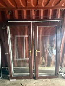 USED UPVC FRENCH DOORS - Picture 1 of 1
