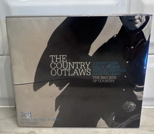  New Sealed The Country Outlaws Bad Side Of Country 3 CD's,  Cash, Waylon & Hank - Picture 1 of 8