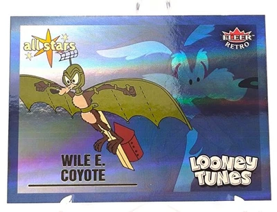 2024 Upper Deck Fleer Retro Looney Tunes №. AS-20 Wile E Coyote All Stars Insert - Image 1 of 2