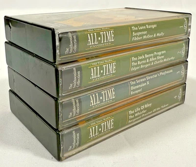 Smithsonian Collection Old Time Radio Comedy Favorites 4 Cassette Tapes Set 1994 - Image 1 of 4