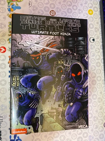 NECA TMNT Mirage Ultimate Foot Ninja Soldier Eastman & Laird’s Figure New ✅ Cover
