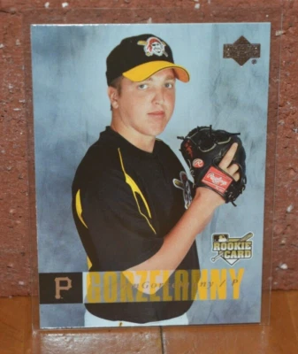 BASEBALL CARD UPPER DECK 2006 PITTSBURGH PIRATES TOM GORZELANNY ROOKIE CARD - Image 1 of 2